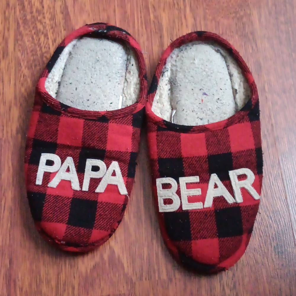 10/$20 Papa Bear slippers 10